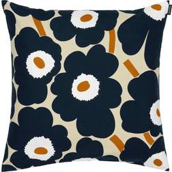 Marimekko Pieni Unikko Putetrekk Brun, Svart, Hvit (50x50cm)