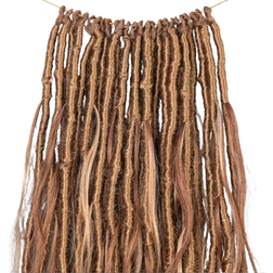 Eayon Hair Mixed Crochet Boho Locs With French Curls 22 inch #27/30 Color 2-pack