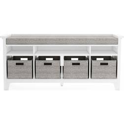 Martha Stewart Living & Learning Storage Bench with Shelves