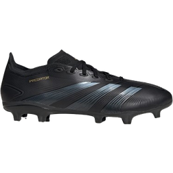 Adidas Predator League Firm Ground - Core Black/Carbon/Gold Metallic