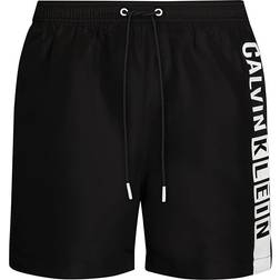 Calvin Klein Men's Intense Power Medium Drawstring Swim Shorts - Black