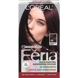 L'Oréal Paris Féria Multi-Faceted Shimmering Color #36 Deep Burgundy Brown 6.3fl oz