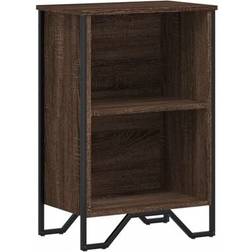 vidaXL 848603 Brown Oak Bücherregal 74.5cm