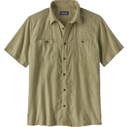 Patagonia Men's Back Step Shirt - Swell Dobby/Buckhorn Green