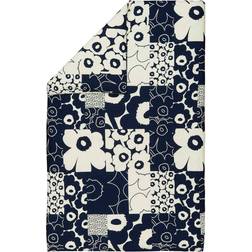 Marimekko Unikko Kollaasi Bettbezug Blau, Beige (210x150cm)