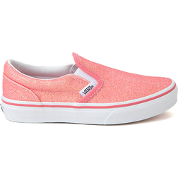 Vans Kid's Slip-On Skate Shoe - Glitter Pink