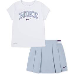 Nike Toddler Dri-FIT Prep in Your Step Short Set - Light Armory Blue (26M025-U1W)