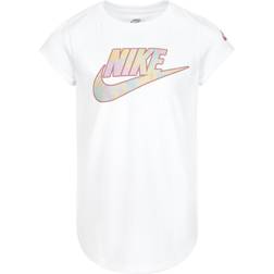 Nike Little Kid's Club Graphic T-shirt - White (36L654-001)