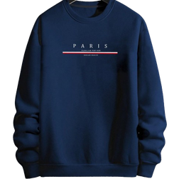 Shein Manfinity Homme Herren Sweatshirt mit lockerer Passform, warm gefüttert und Buchstabenprint