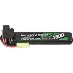 Gens Ace G-Tech 25C 1500mAh 3S1P 11.1V Airsoft Gun Lipo Battery with Tamiya Connector