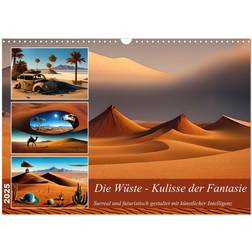 Calvendo 2025 The Desert Fantasy Scenery Wall Calendar A3 Landscape