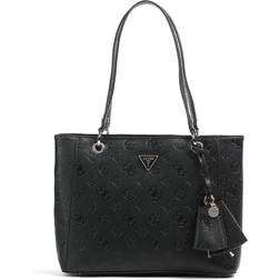 Guess Jena 4g Peony Logo Shopper - Black