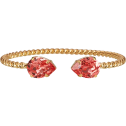 Caroline Svedbom Mini Drop Bracelet - Gold/Pink