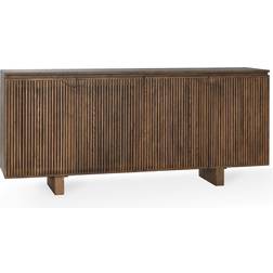 Classic Home Store Roya Oak Buffet Brown Sideboard 82x36"