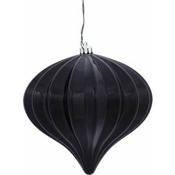 Onion Black Christmas Tree Ornament 5.7"