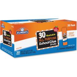 Elmers Washable School Glue Sticks 30-pack