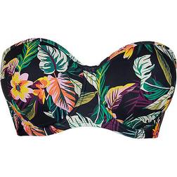 Curvy Kate Cuba Libre Bandeau Strapless Multiway Bikini Top - Print Mix Multicolour