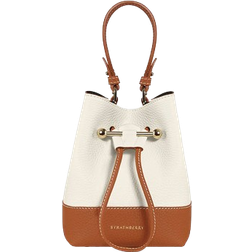 Strathberry Lana Osette Bucket Bag - Vanilla/Tan