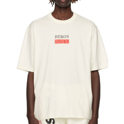 Heron Preston Off-White Bonded T-Shirt - White/Red