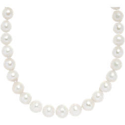 Effy Statement Necklace - Silver/Pearls