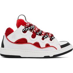 Lanvin Curb Low Top M - Red/White