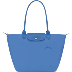 Longchamp Le Pliage Green L Tote Bag - Cornflower