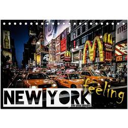 Calvendo New York Feeling Desk Calendar 2025 A5