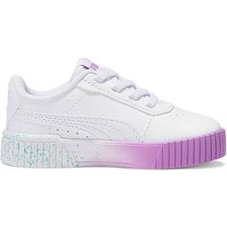 Puma Toddler Carina 2.0 Fade Speckle - White/Mauve Pop