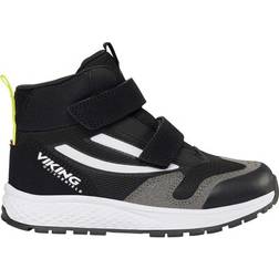 Viking Kid's Century Mid WP 2V Waterproof Velcro - Black