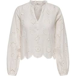 JdY Ditte Shirt - White/Cloud Dancer