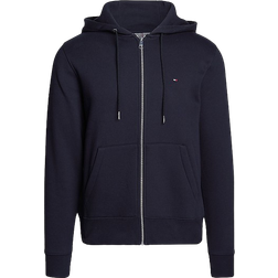 Tommy Hilfiger Classics Flag Embroidery Zip thru Hoody - Desert Sky