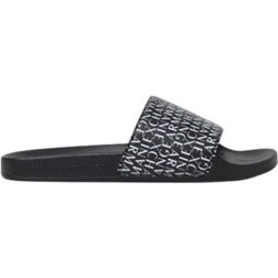 Armani Exchange Logo Sliders - Black