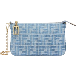 Fendi Baguette Pouch - Light Blue