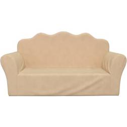 vidaXL Children's Sofa 2-Seater Soft Plush