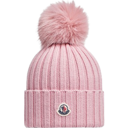 Moncler Hat with Pompom - Light Pink