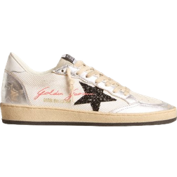 GOLDEN GOOSE Ball Star W - White/Black/Silver