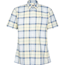 Barbour Gordon Tailored Short Sleeved Shirt - Sandsend Tartan Blue