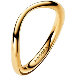 Pandora Organically Shaped Band Ring - Gold