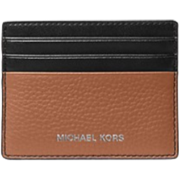 Michael Kors Hudson Logo Debossed Card Case - Luggage