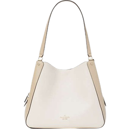 Kate Spade Leila Medium Triple Compartment Shoulder Bag - Light Sand Multi