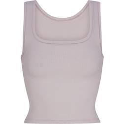 SKIMS Cotton Rib Tank Top - Oyster