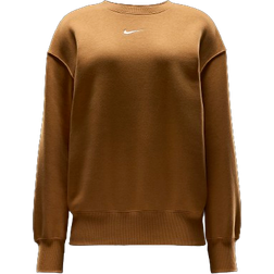 Nike Sportswear Phoenix Fleece Women's Oversized Crew Neck Sweatshirt - Flax/Sail