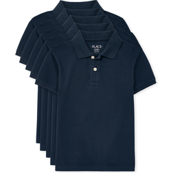 The Children's Place Kid's Uniform Pique Polo 5-pack - Nautico (3001296-NJ)