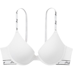 Victoria's Secret Pink Wear Everywhere Push-Up Bra - Optic White