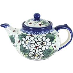 Blue Rose Pottery Polish 18 Vena Teapot