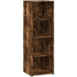 vidaXL 846387 Smoked Oak Bokhylle 124cm