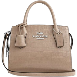 Coach Andrea Carryall Bag - Novelty Leather/Silver/Stone