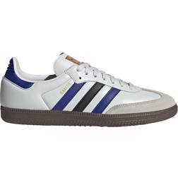 Adidas Samba OG M - Crystal White/Active Blue/Matte Gold