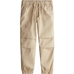 H&M Twill Joggers - Beige (1162801016)