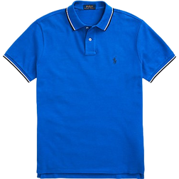 Ralph Lauren Classic Fit Mesh Polo Shirt - Heritage Blue